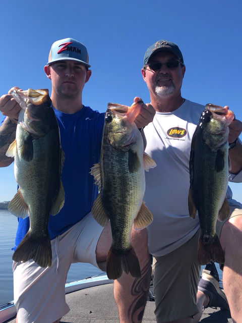 bass fishing in lake seminole
