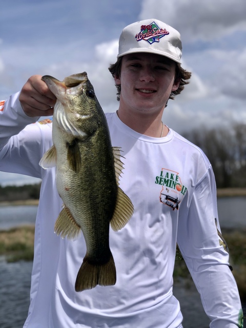 Bass FIshing in Lake seminole