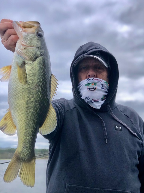 Bass Fishing in Lake Seminole