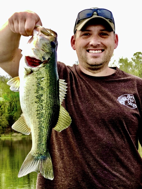 Bass Fishing in Lake Seminole