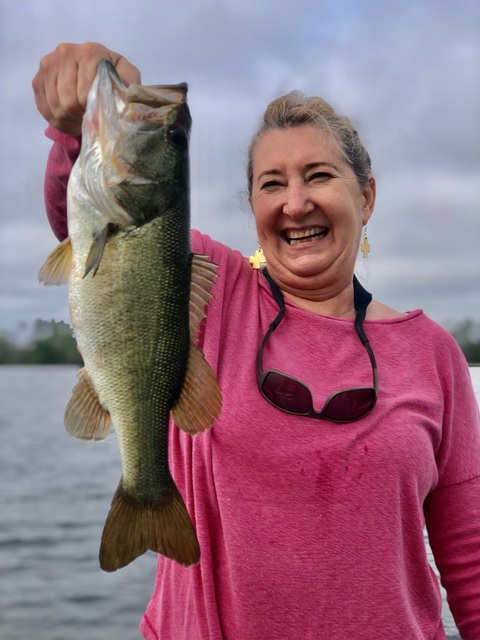 Bass Fishing in Lake Seminole