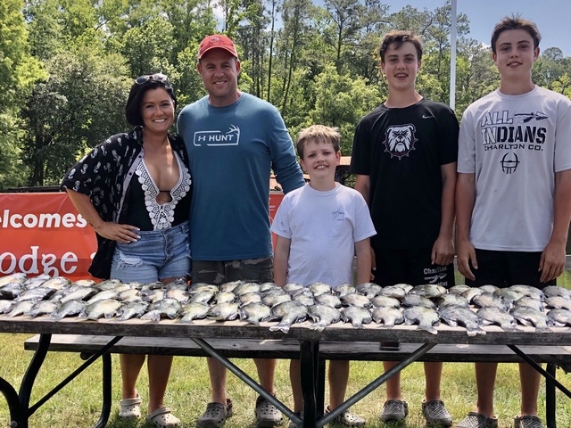 Lake Seminole Crappie Fishing