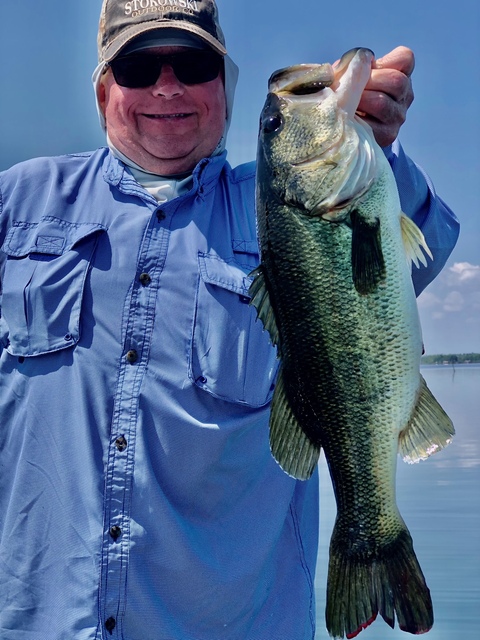 Bass Fishing in Lake Seminole 