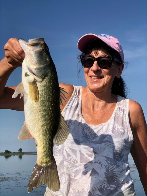 Bass Fishing in Lake Seminole