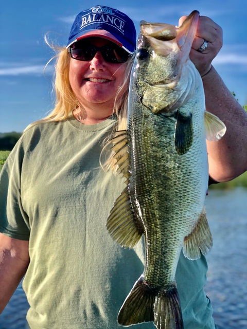 Bass Fishing in Lake Seminole