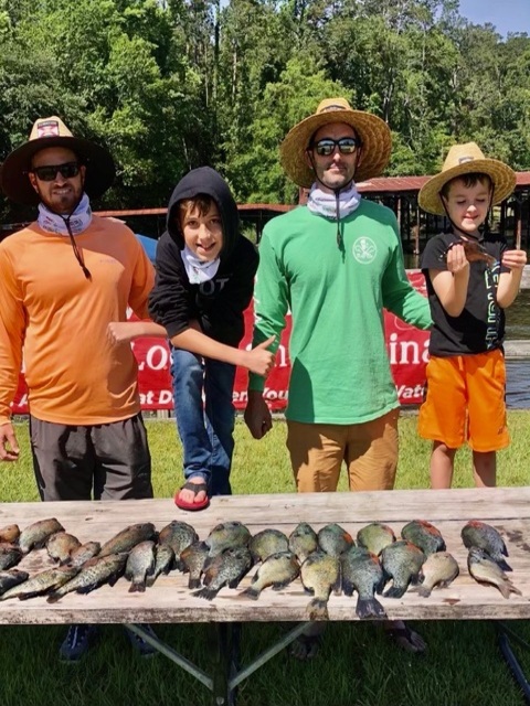 Shellcracker Fishing in Lake Seminole