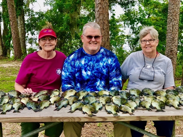 Shellcracker Fishing in Lake Seminole