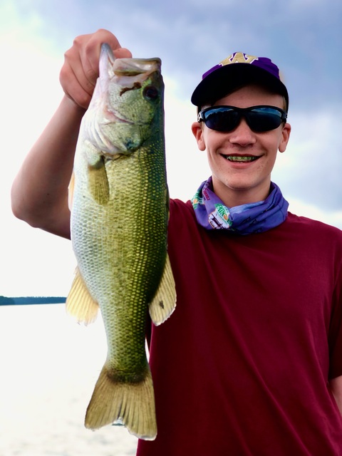 Bass Fishing in Lake Seminole