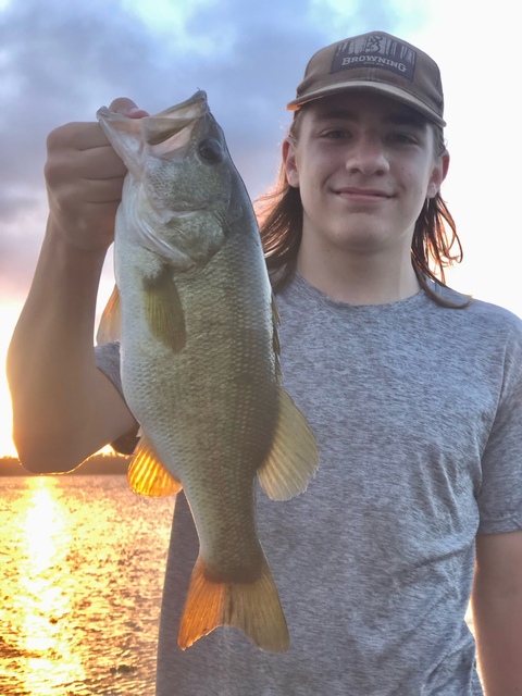 Bass Fishing in Lake Seminole