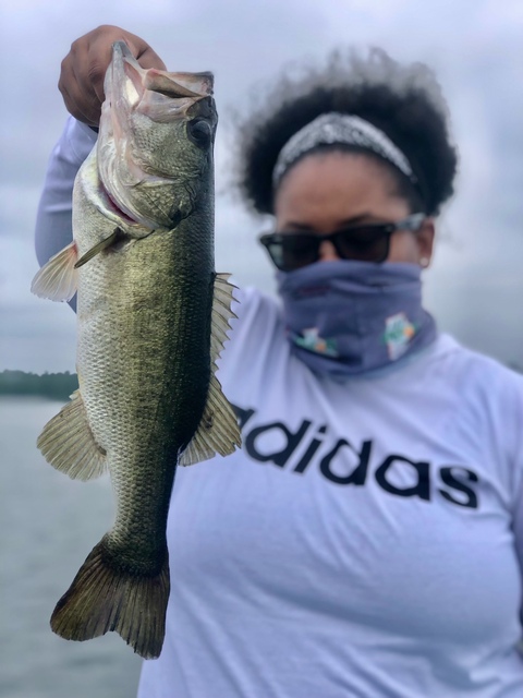 Bass Fishing in Lake Seminole