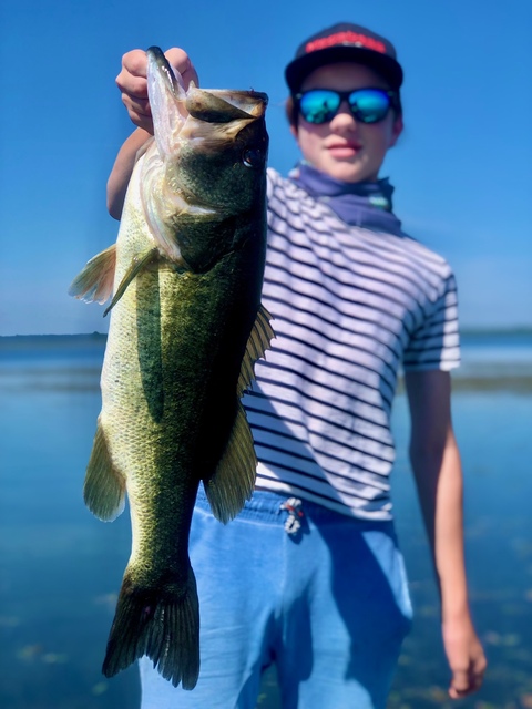 Bass Fishing in Lake Seminole