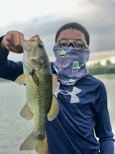 Bass Fishing in Lake Seminole