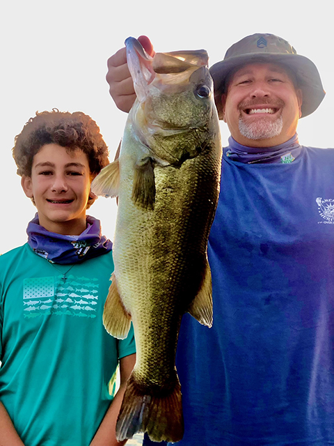 Bass Fishing in Lake Seminole