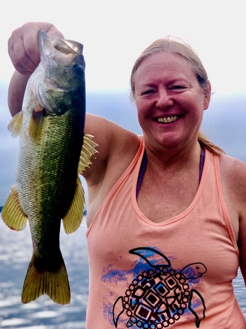 Bass Fishing in Lake Seminole 