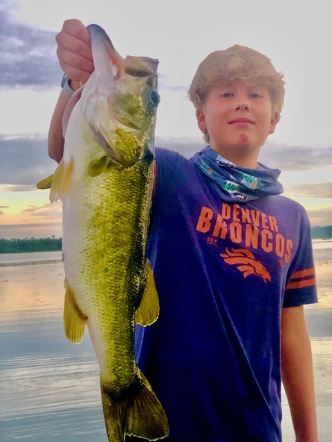 Bass Fishing in Lake Seminole