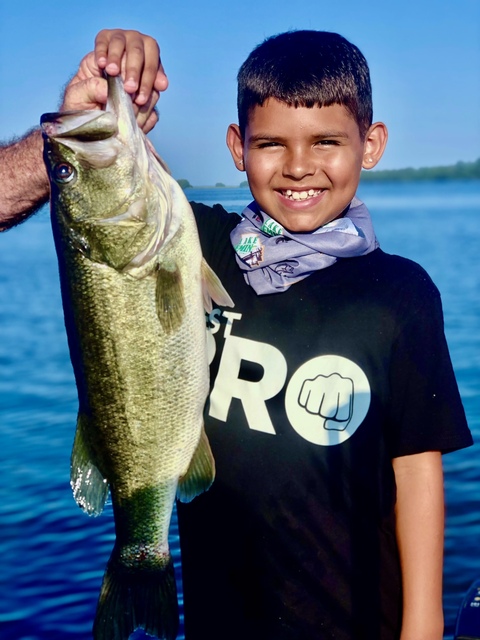 Bass Fishing in Lake Seminole 