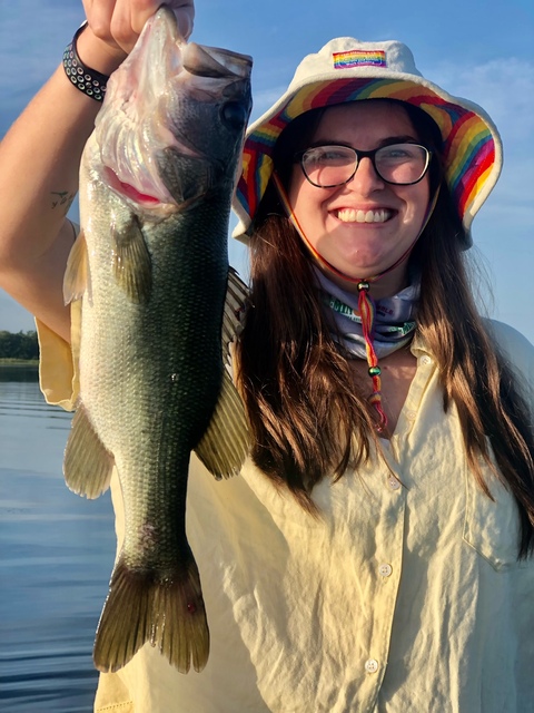 Bass Fishing in Lake Seminole