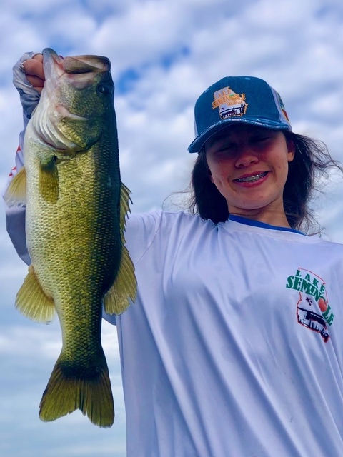 Bass Fishing in Lake Seminole