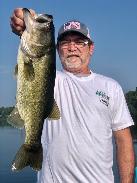 Bass Fishing in Lake Seminole