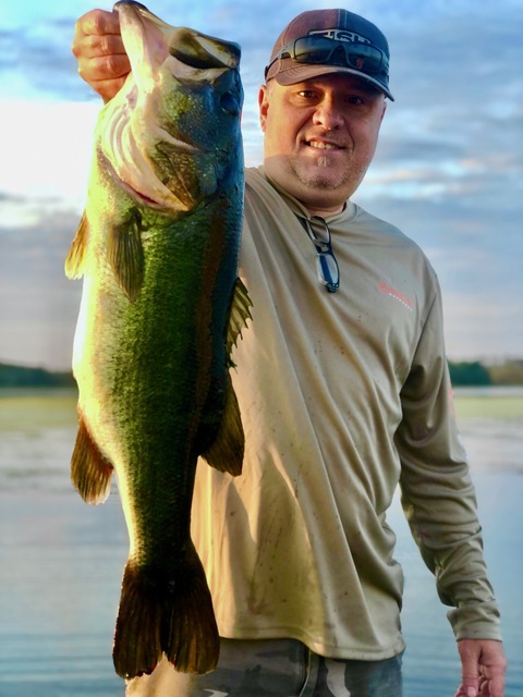 Bass Fishing in Lake Seminile