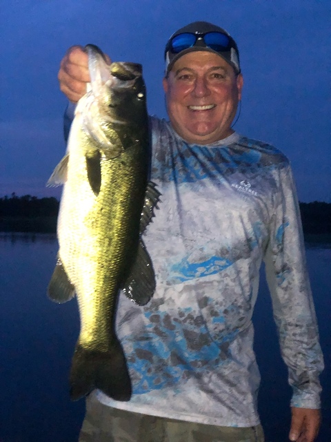 Bass Fishing in Lake Seminole