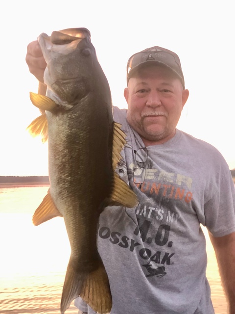 Bass Fishing in Lake Seminole