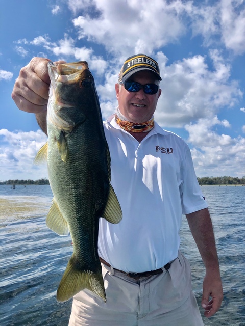 Bass Fishing in Lake Seminole