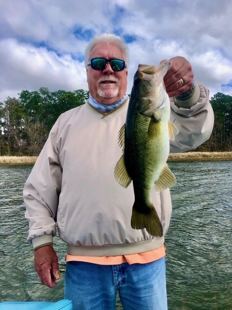 Bass Fishing in Lake Seminole