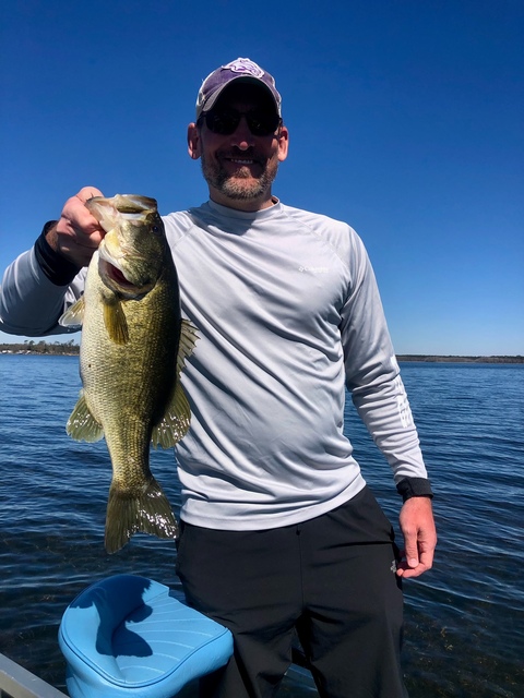 Bass Fishing in Lake Seminole