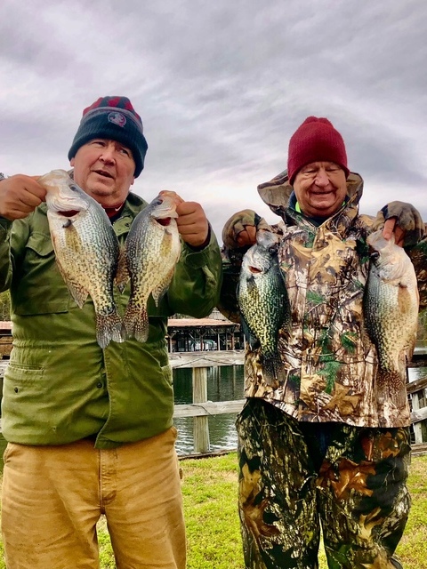 Crappie Fishing in Lake Seminole