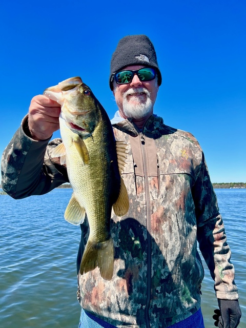 Bass Fishing in Lake Seminole