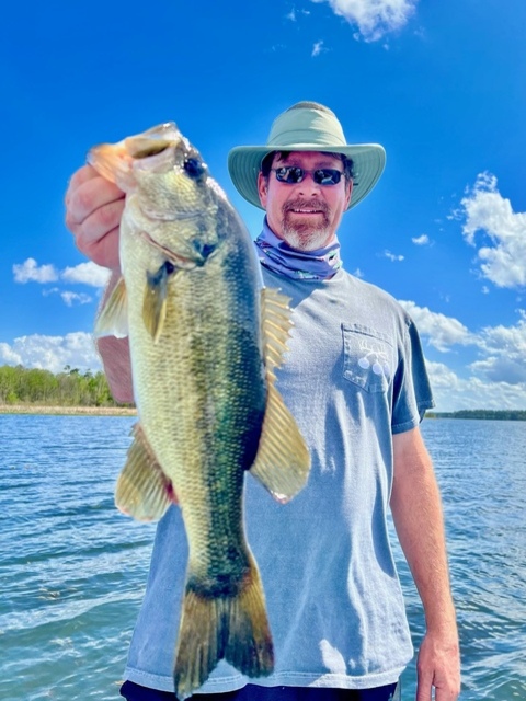 Bass Fishing in Lake Seminole