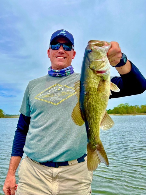 Bass Fishing in Lake Seminole