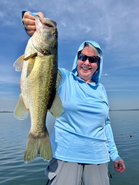 Bass Fishing in Lake Seminole