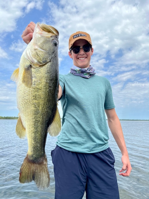 Bass Fishing in Lake Seminole