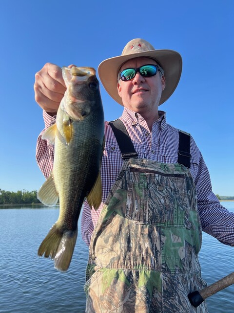 Bass Fishing in Lake Seminole