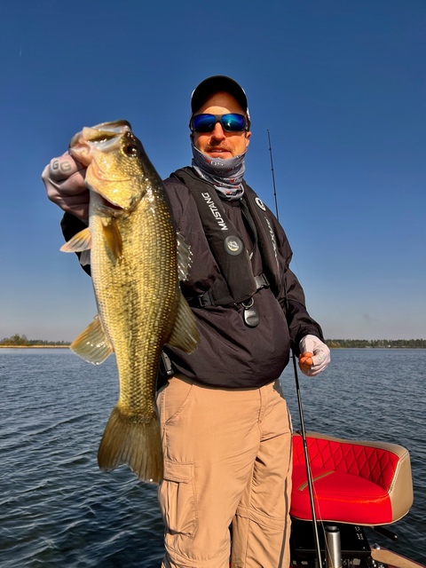 Bass Fishing in Lake Seminole