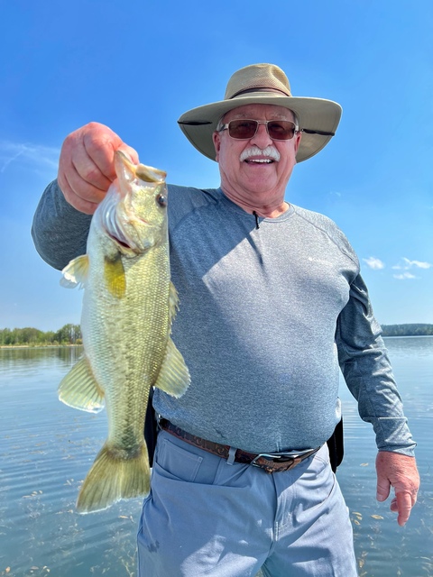 Bass Fishing in Lake Seminole