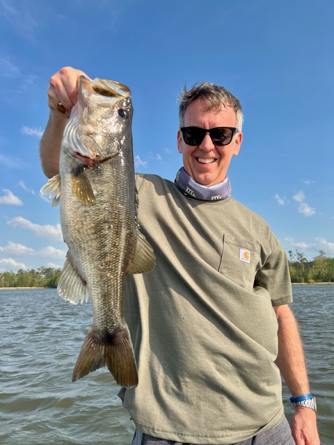 Bass Fishing in Lake Seminole