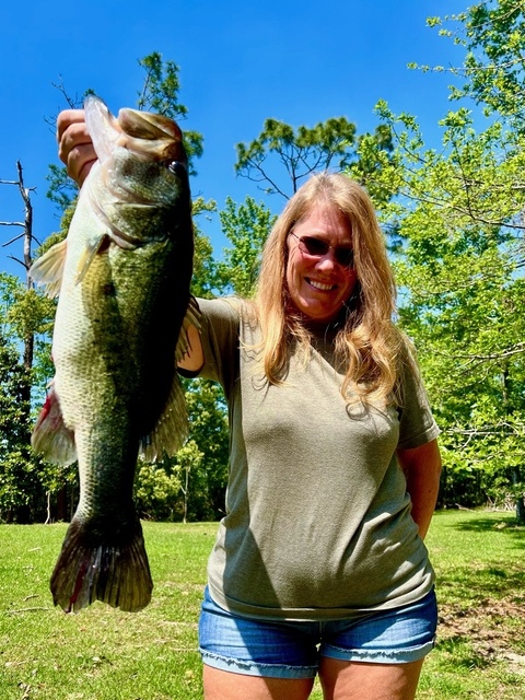 Bass Fishing in Lake Seminole