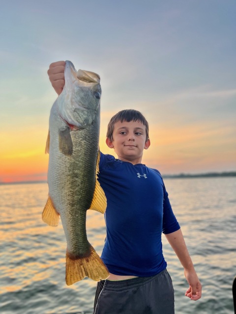 Bass Fishing in Lake Seminole