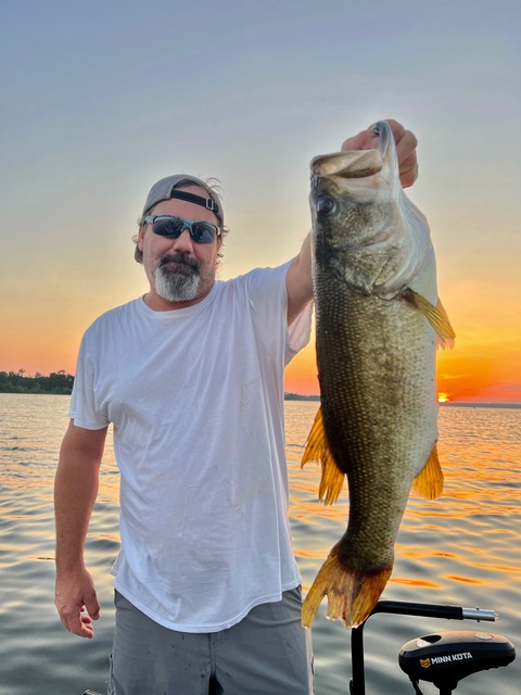 Bass Fishing in Lake Seminole