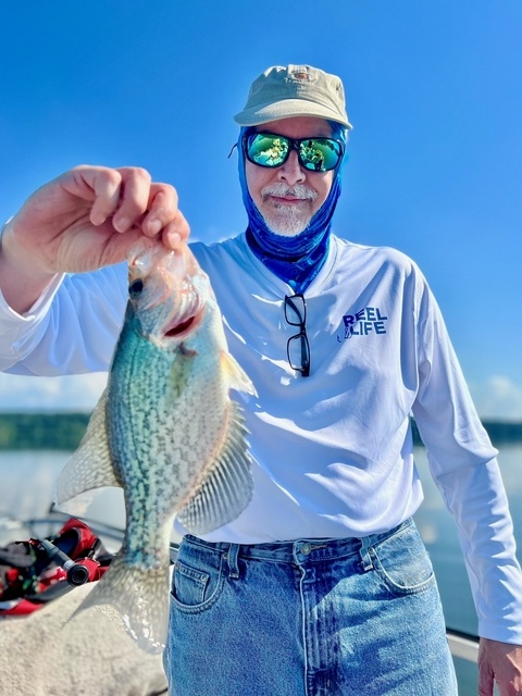 Crappie fishing in Lake Seminole