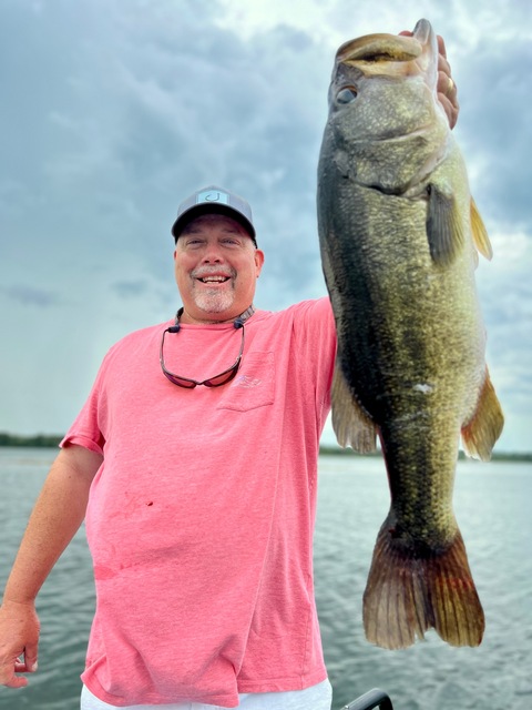 BIG Bass Fishing in Lake Seminole 
