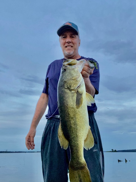 Bass Fishing in Lake Seminole