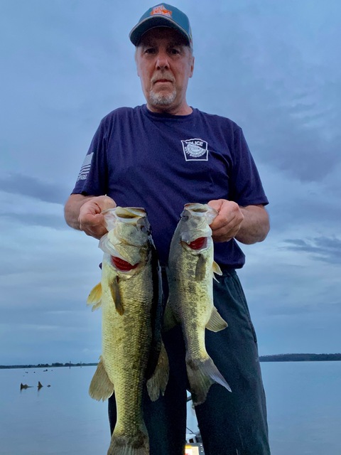 Bass Fishing in Lake Seminole