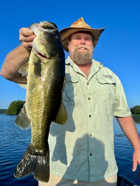 Bass Fishing in Lake Seminole