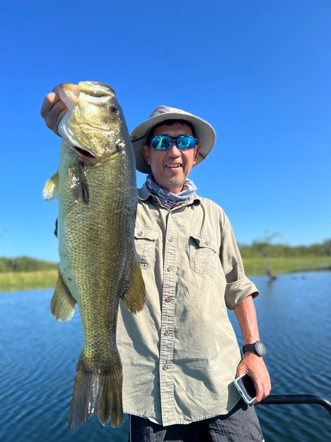 Bass Fishing in Lake Seminole