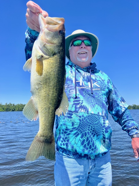 Bass Fishing in Lake Seminole