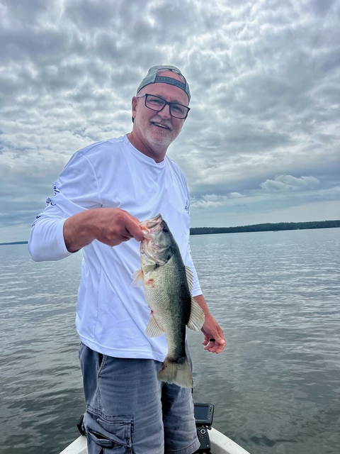 Bass Fishing in Lake Seminole